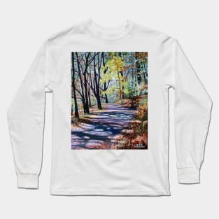 'THE TRAIL FROM CHETOLA TO BASS LAKE' Long Sleeve T-Shirt